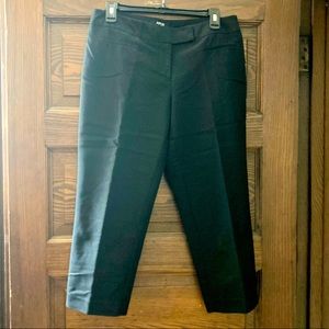 Apt. 9 Black Dress Pants, 7/8 Cut, Size 8